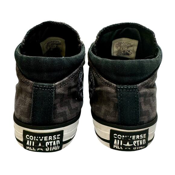 Converse Chuck Taylor All Star High Top Sneakers Women 7 Glam Dunk Distress Gray - Picture 7 of 11